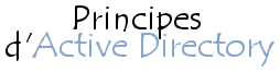 Principes d'Active Directory
