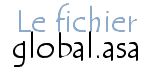 ASP - Le fichier global.asa