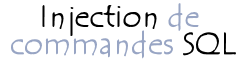 Injection de commandes SQL