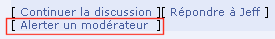alerte modérateur