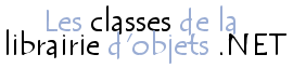Les classes du framework Microsoft .NET