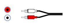 Connecteur RCA audio