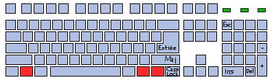 Clavier compatible Microsoft Windows