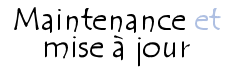 Maintenance et mise  jour d'un site web